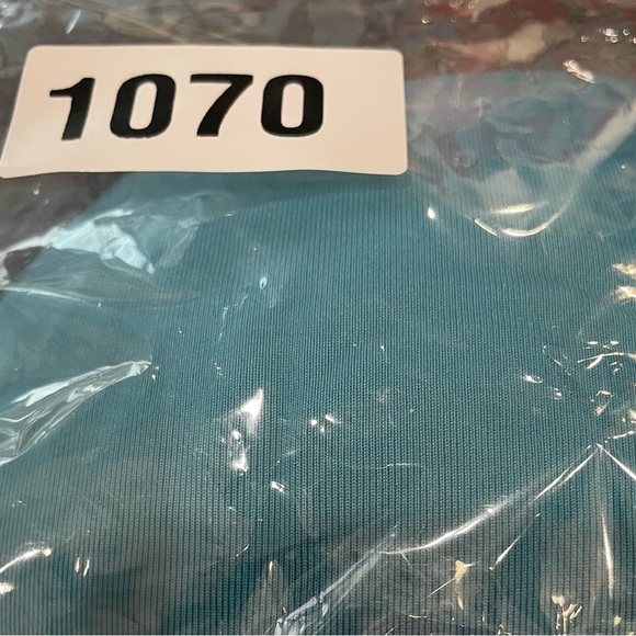 Champion Sports Bra Size See Photo Turquoise Gray Color Med Support Racerback - Picture 9 of 9